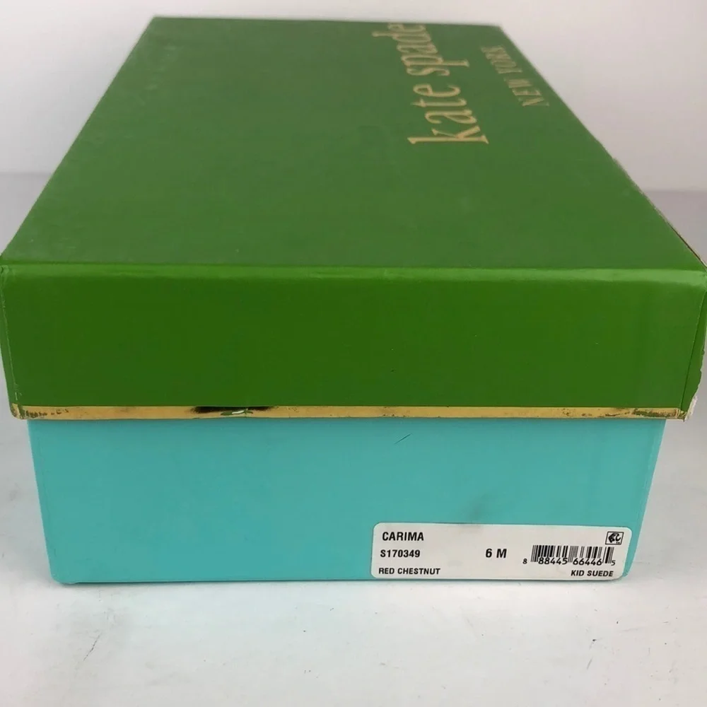 Kate Spade Carima Suede Point Toe Loafer Flats 6